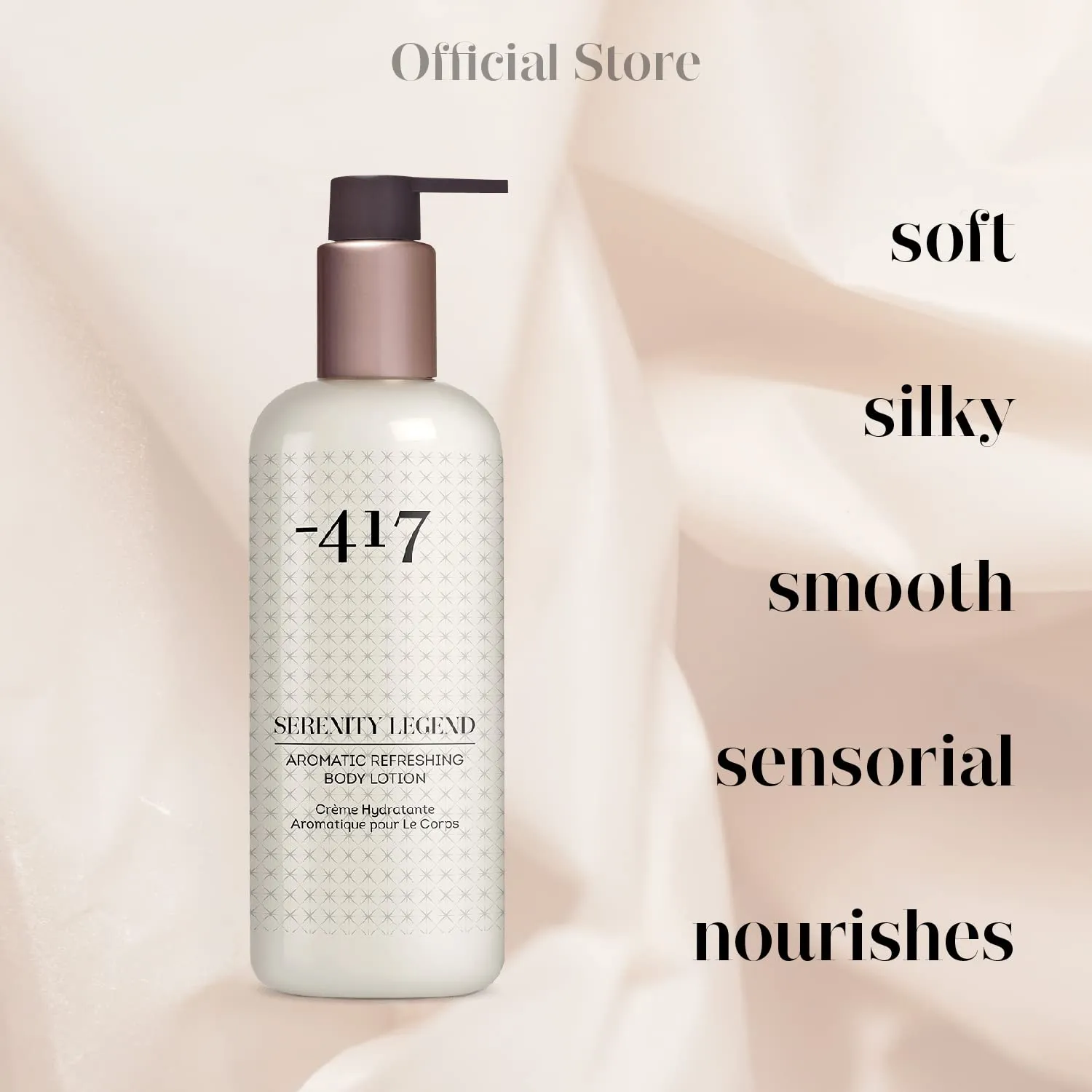 -417 Dead Sea Cosmetics Aromatic Refreshing Body Lotion - Daily Moisturizing Lotion to Nourish Dry Skin 11.83 oz