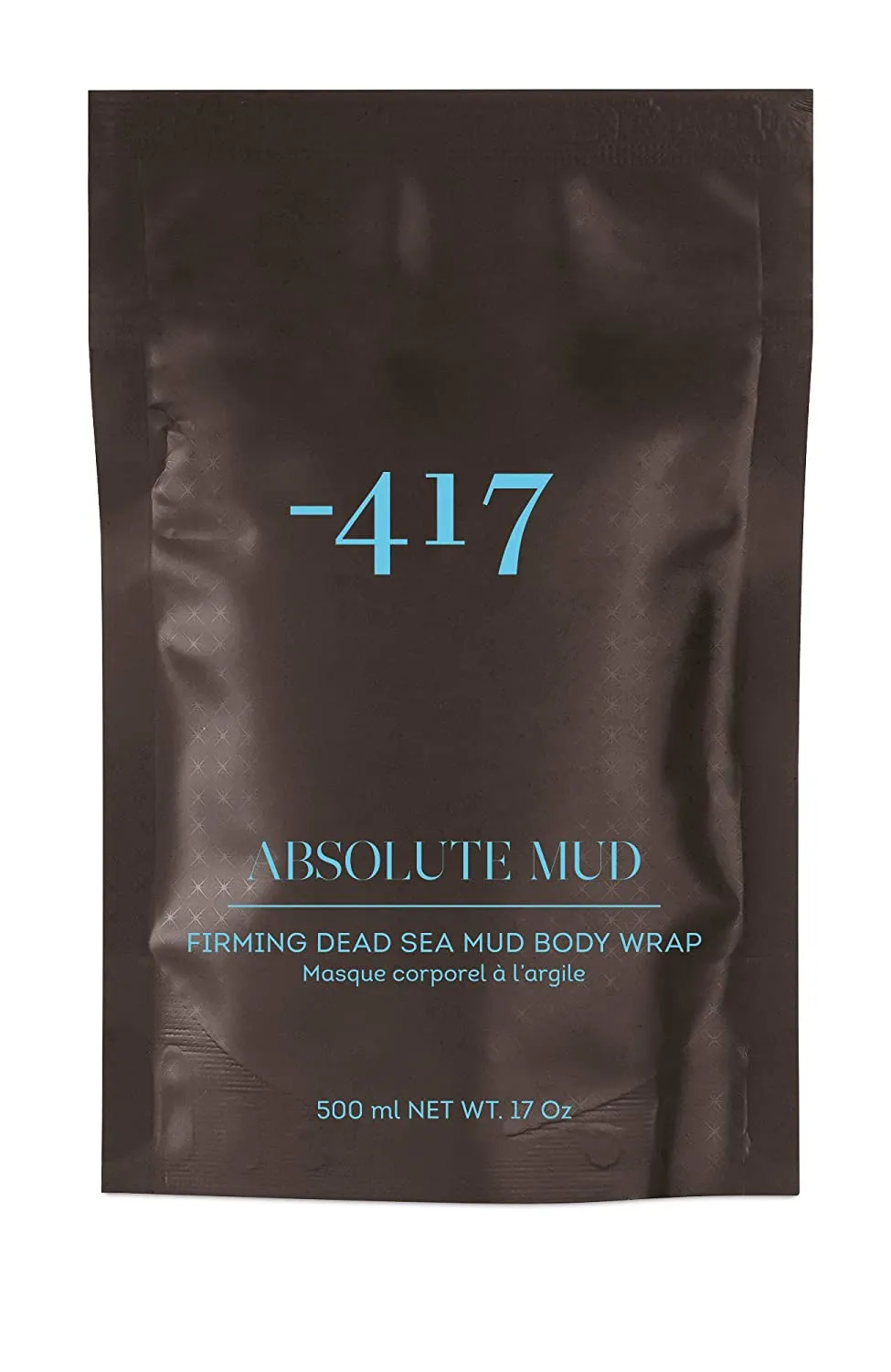 -417 Dead Sea Cosmetics Black Mud Firming Body Wrap Pure For Cellulite, Stretch Marks 17 fl. oz.