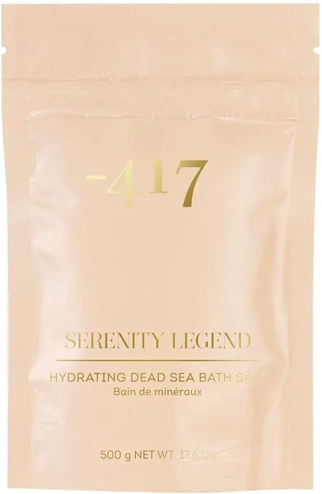 -417 Dead Sea Cosmetics Mineral Bath Salt  for All Skin Types 16.90 fl oz