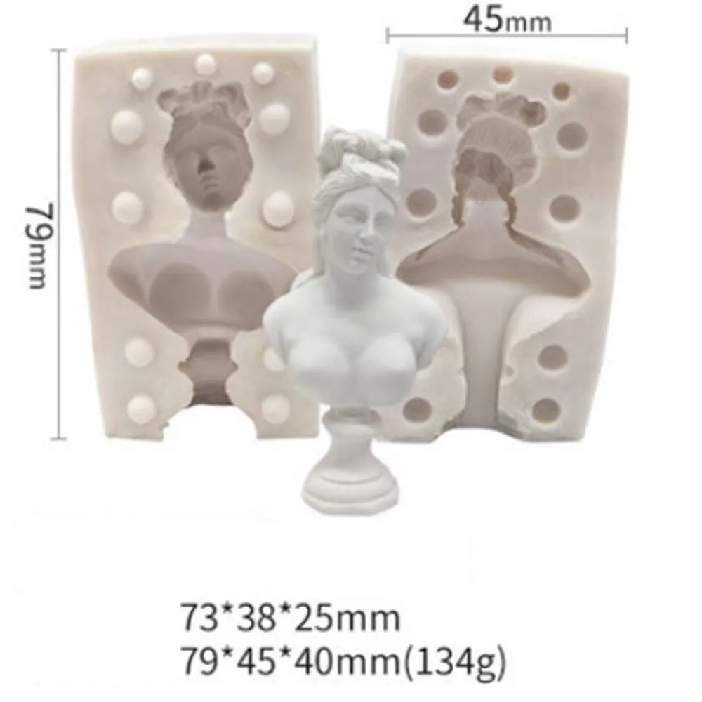 1 PCS Sona Figure Aroma Silicone Candle Mold /Plaster Mold/DIY Soap Mold 10361051