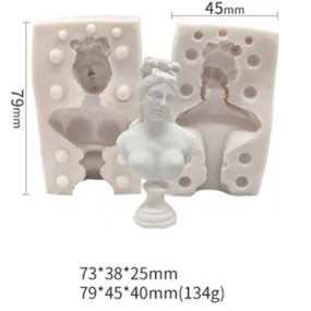 1 PCS Sona Figure Aroma Silicone Candle Mold /Plaster Mold/DIY Soap Mold 10361051