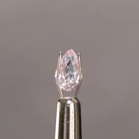 1.03CT PEAR MADAGASCAR SAPPHIRE, BABY PINK, 8X5X3.26MM, UNHEATED