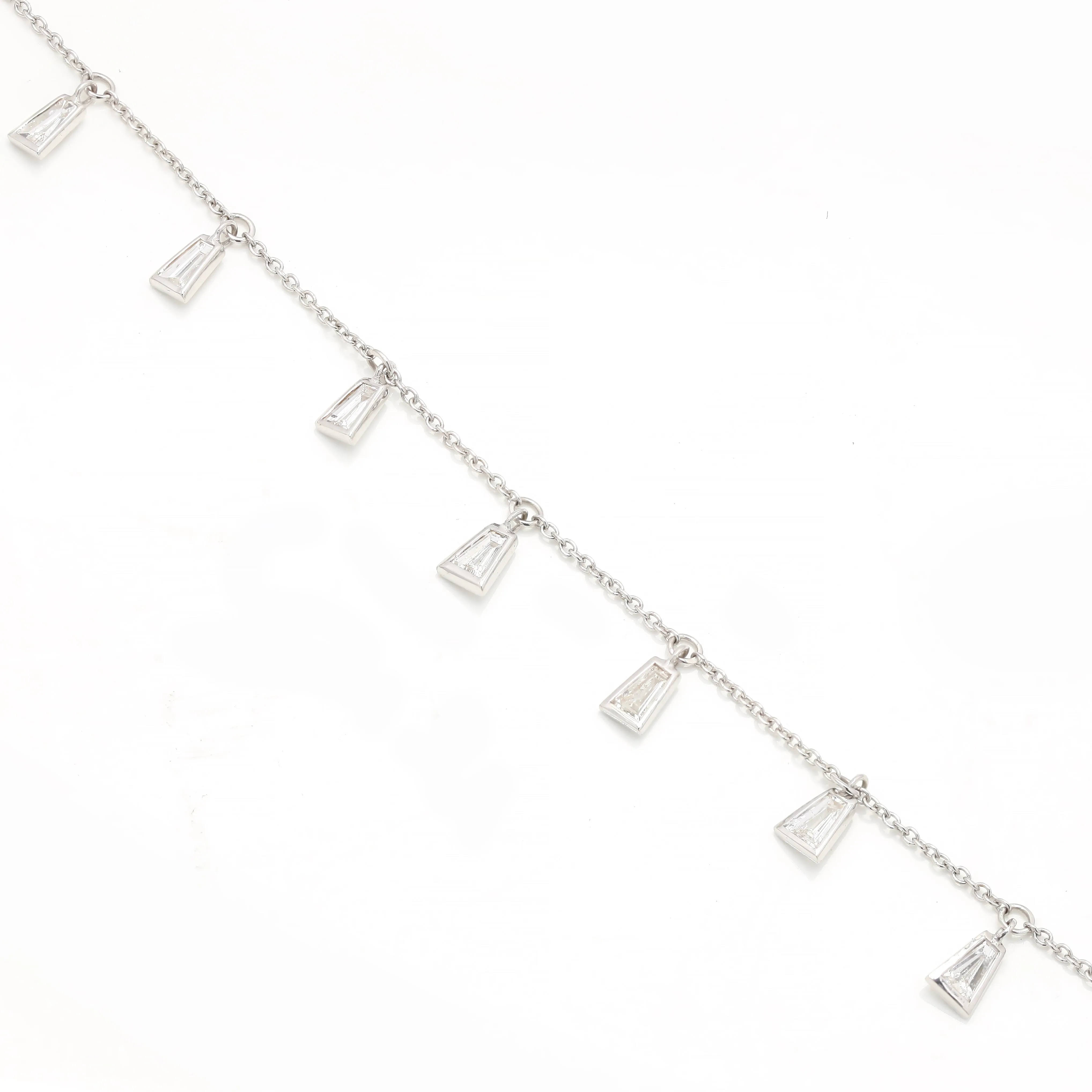 18K White Gold Diamond Bracelet