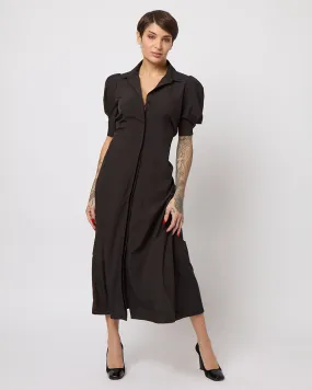 2-Way Short Sleeve Shirt Dress