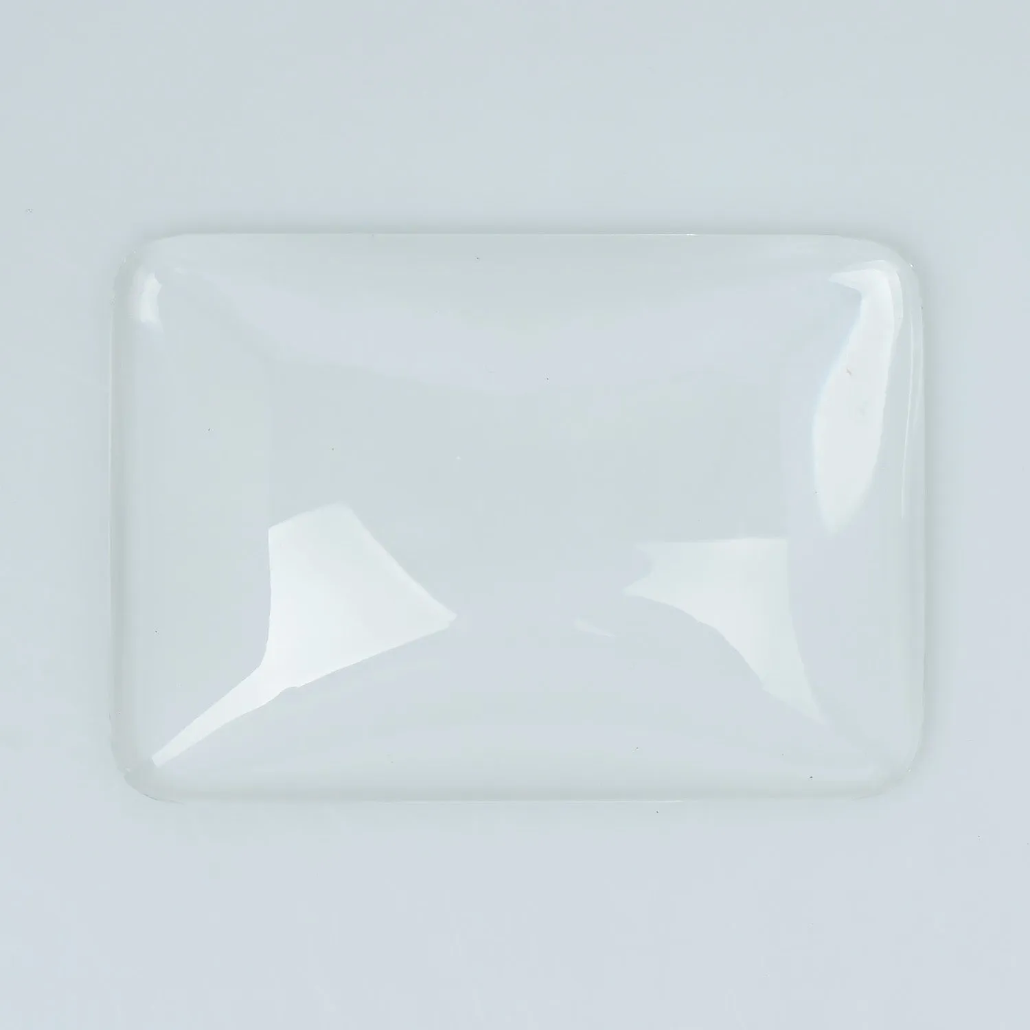 47*67mm Big Rectangle Glass Dome Glass Cabochon Photo Glass Tile DIY Fridge Magnet 6pcs 10358150