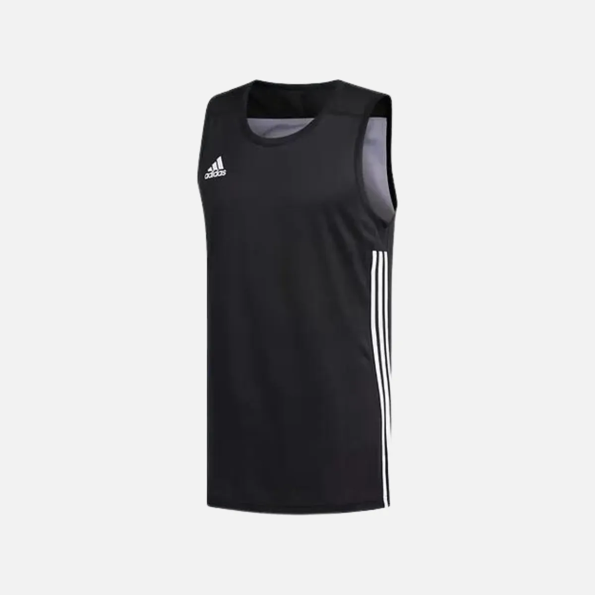 Adidas 3G Speed Reversable Men's Basketball Jersey -Black/White