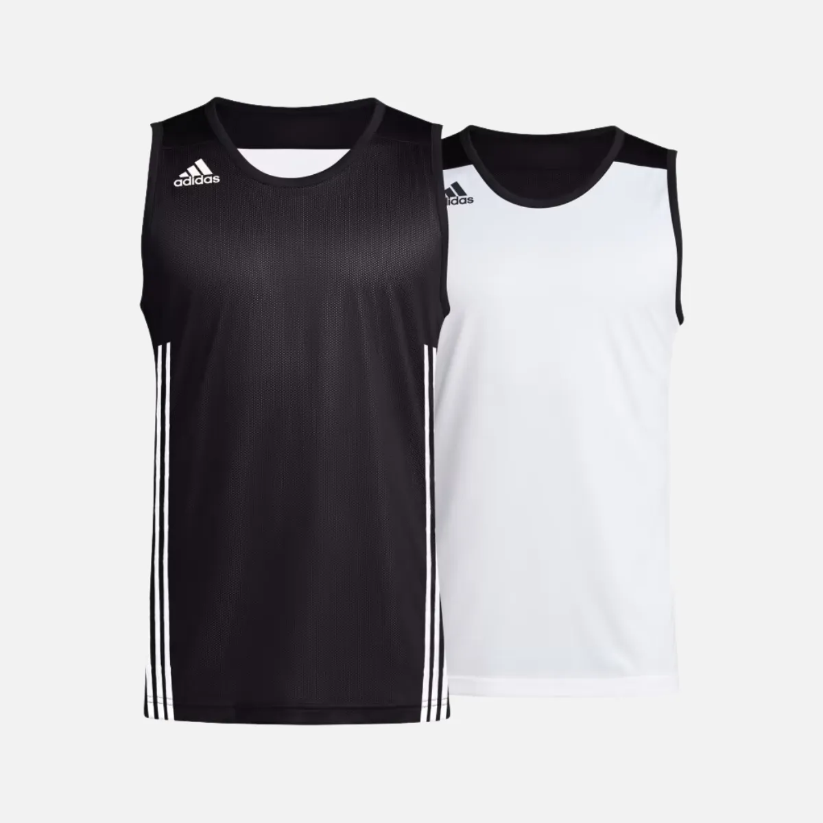 Adidas 3G Speed Reversable Men's Basketball Jersey -Black/White