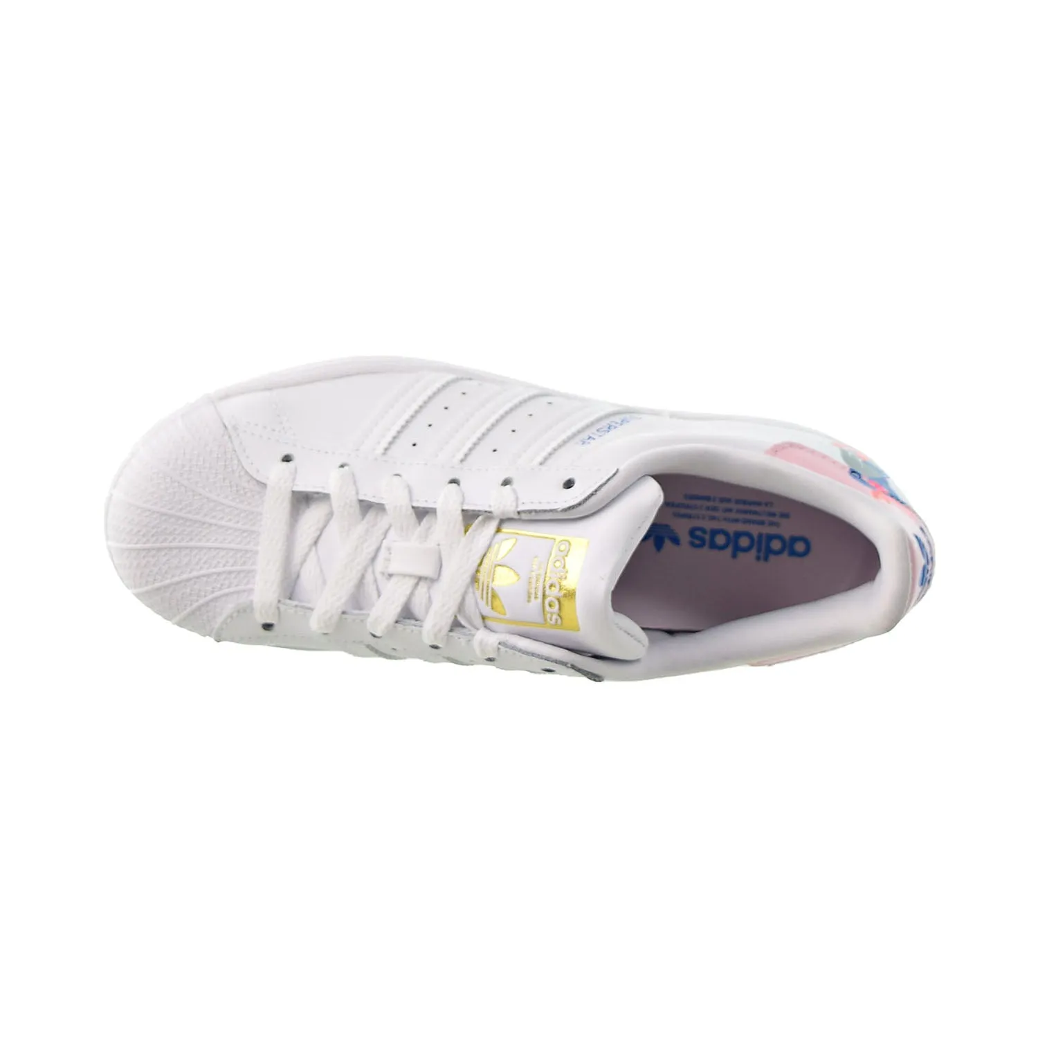 Adidas Egle Superstar Women's Shoes Cloud White-Clear Pink