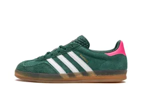 Adidas Gazelle Indoor "Collegiate Green Lucid Pink"