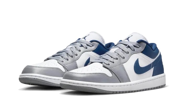 Air Jordan 1 Low White Grey Blue