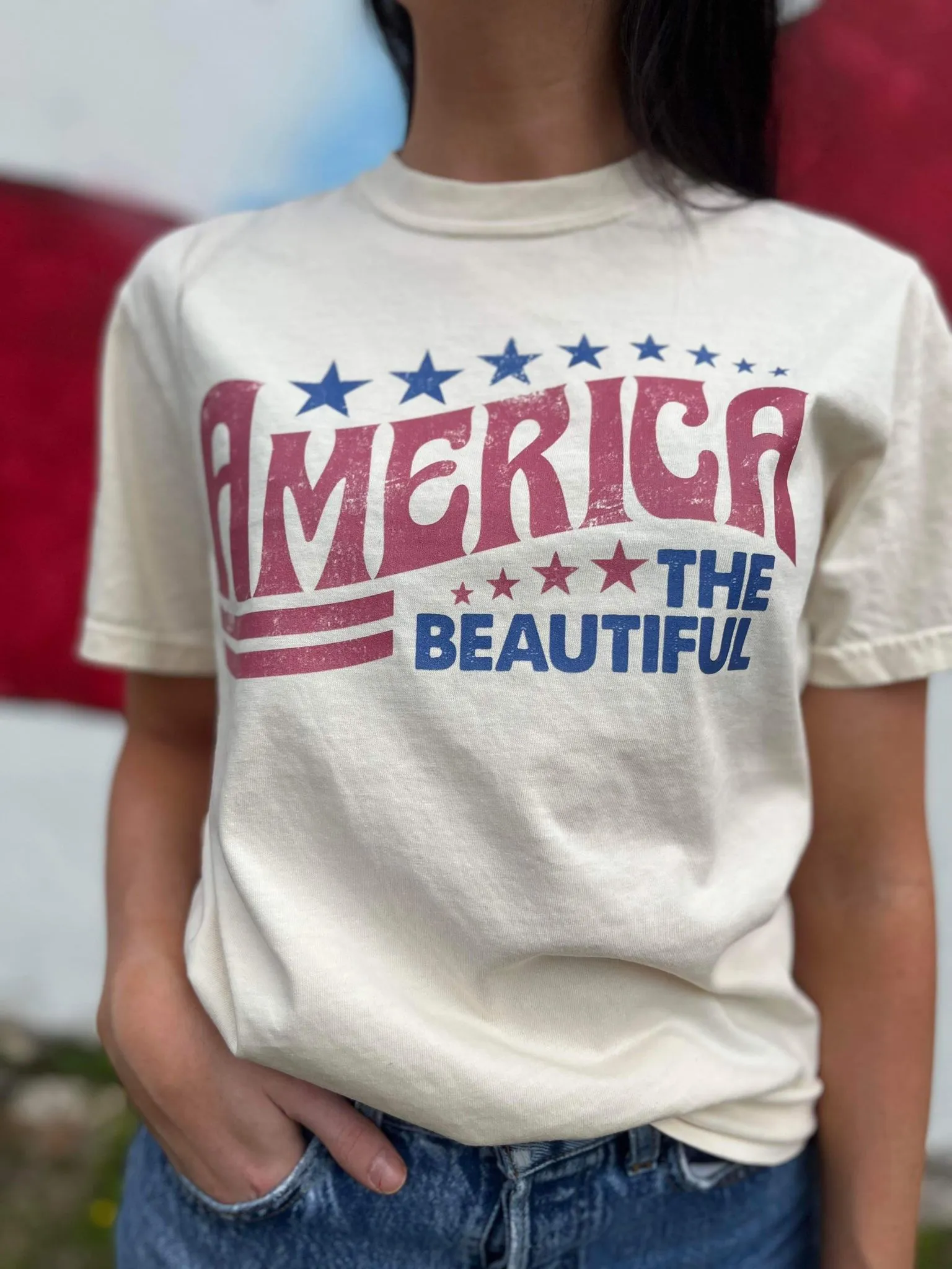 America The Beautiful Tee