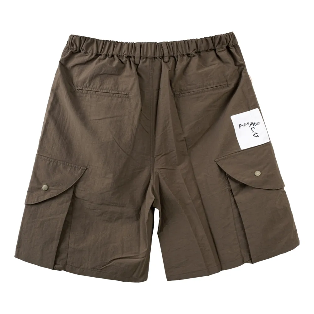 ARCHIVAL REINVENT ARC x PAA CURVY PATTERN SHORT-BROWN