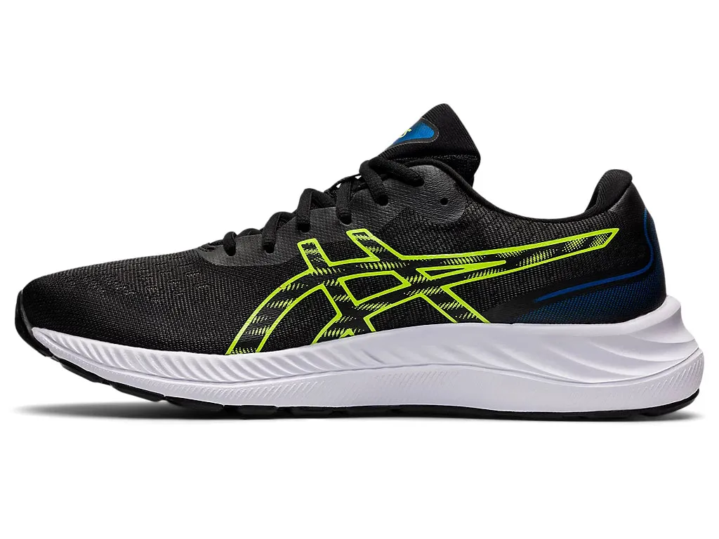 ASICS Men's GEL-EXCITE 9 (Black/Hazard Green)