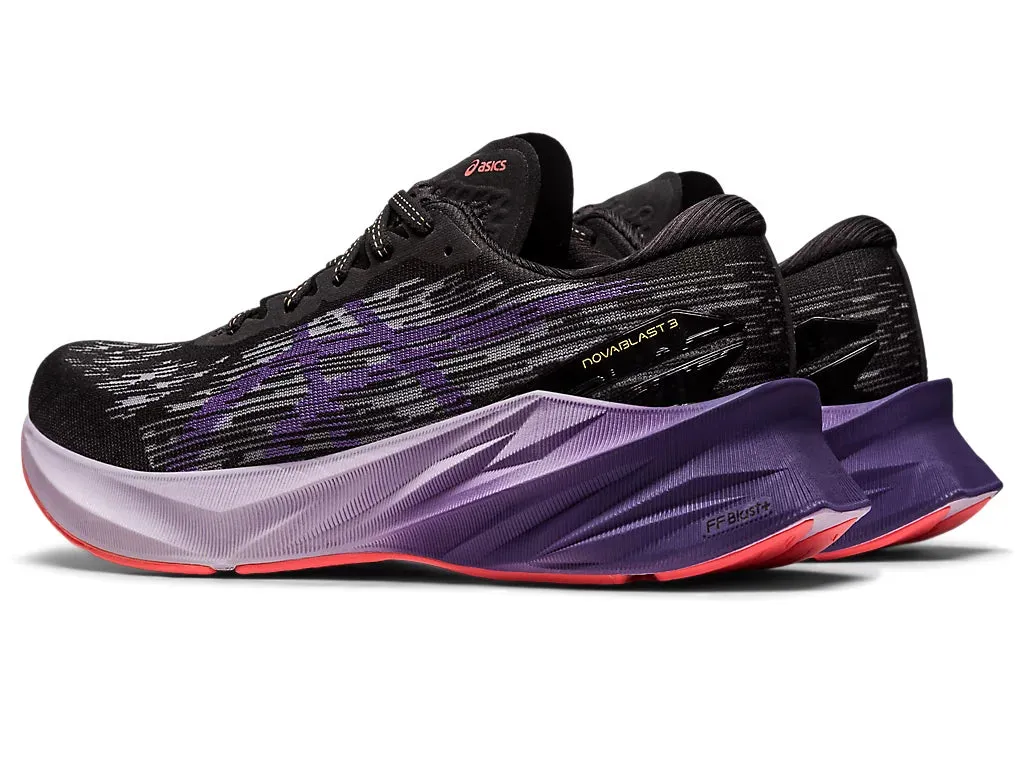 Asics Women's NOVABLAST 3 - BLACK/DUSTY PURPLE