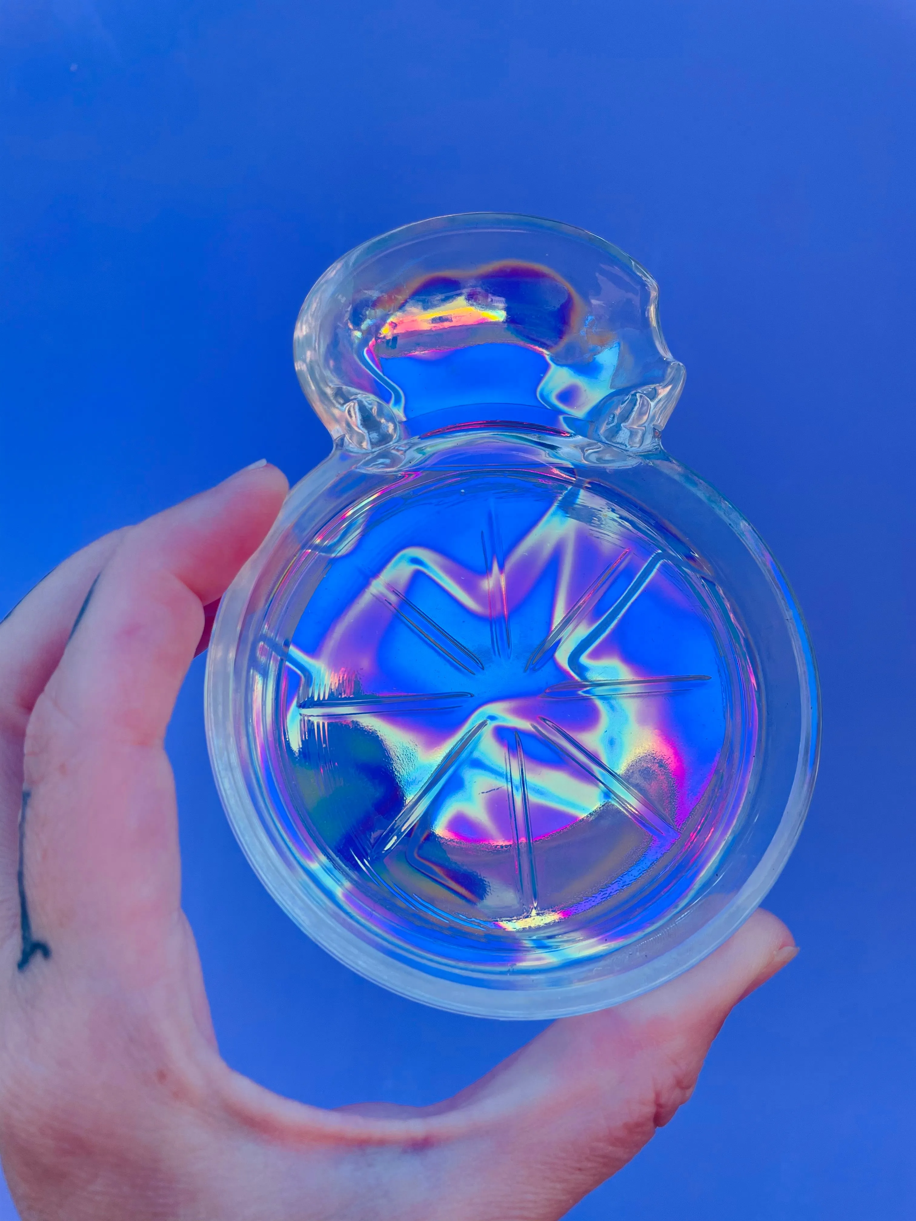 Aurafied Glass Ashtray