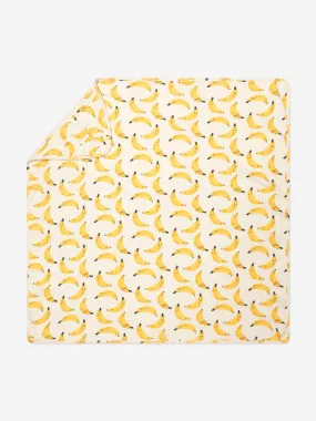 Baby Banana Blanket With Hood in Yellow