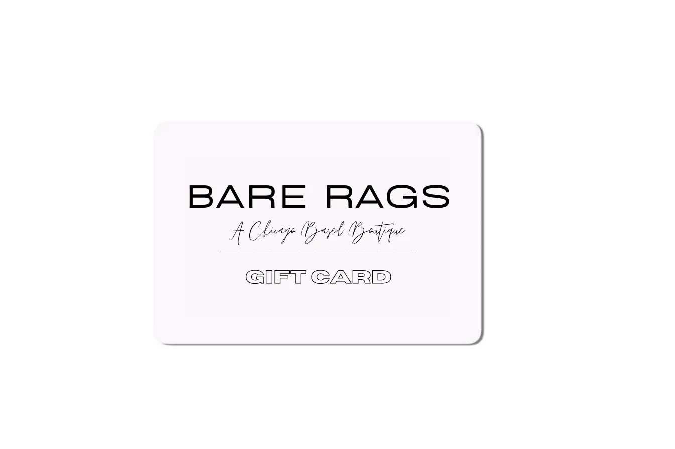 BARE RAGS GIFT CARD