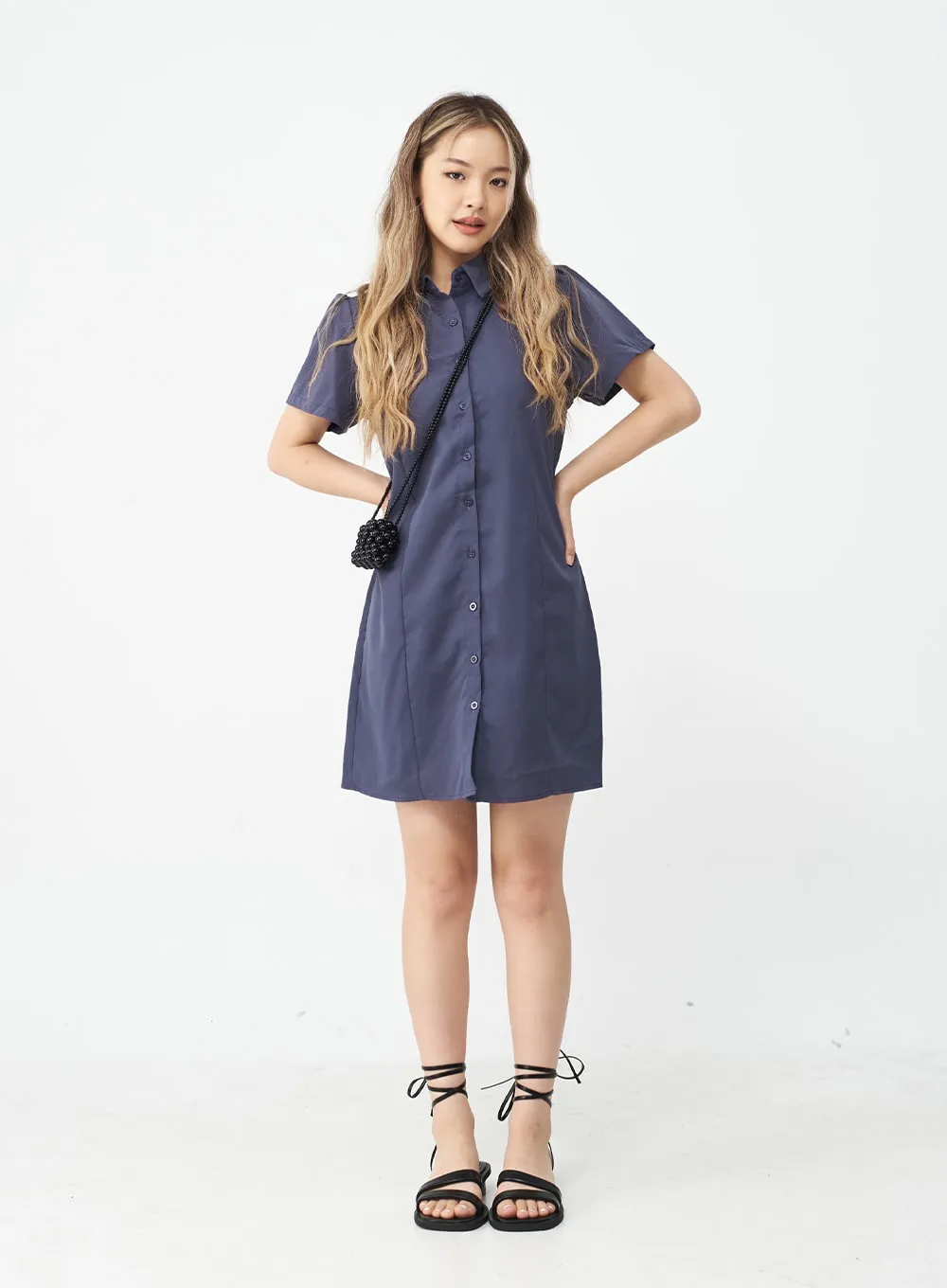 Basic Everyday Shirt Dress CJ22