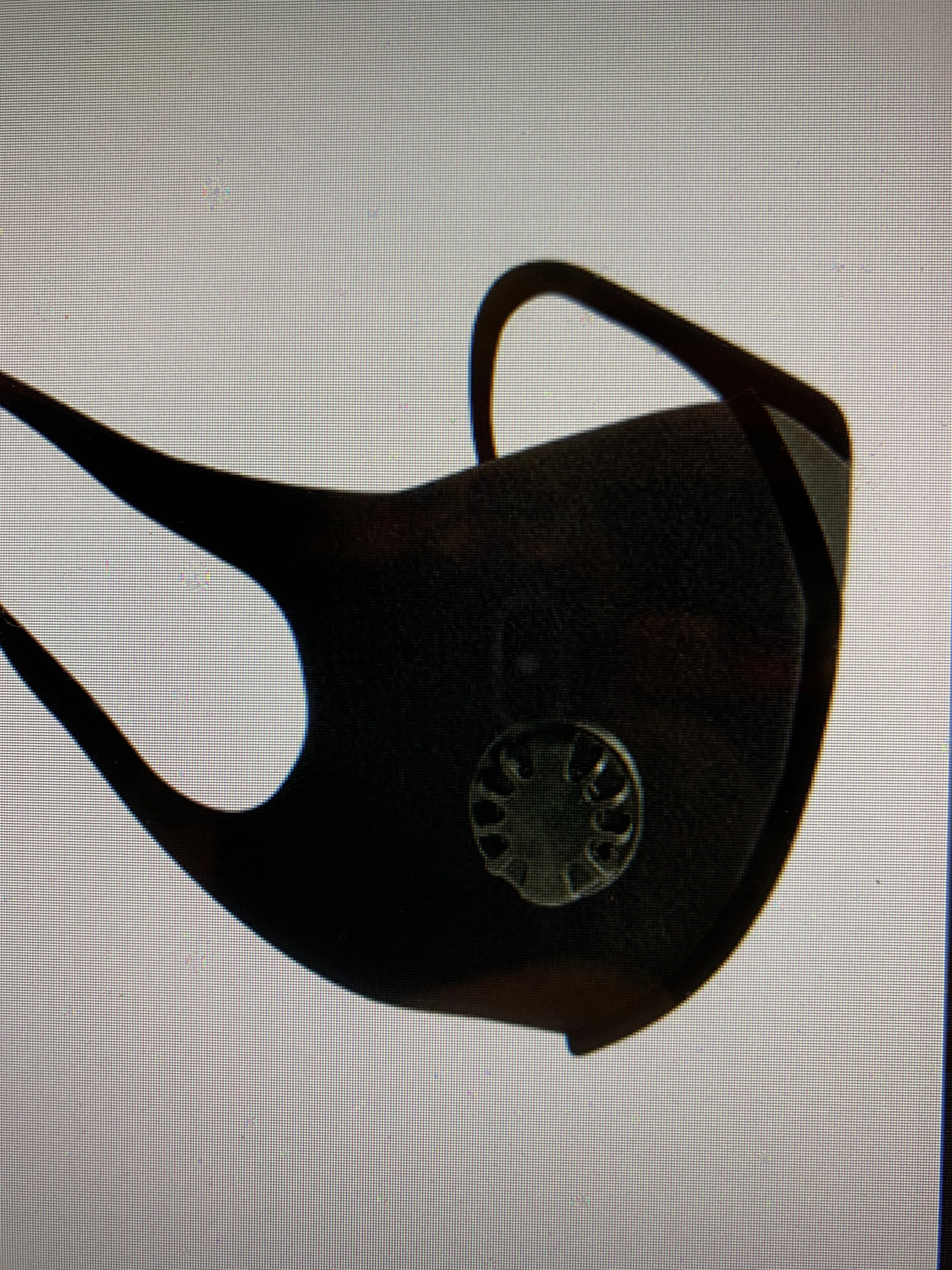 Black Unisex Face Mask-