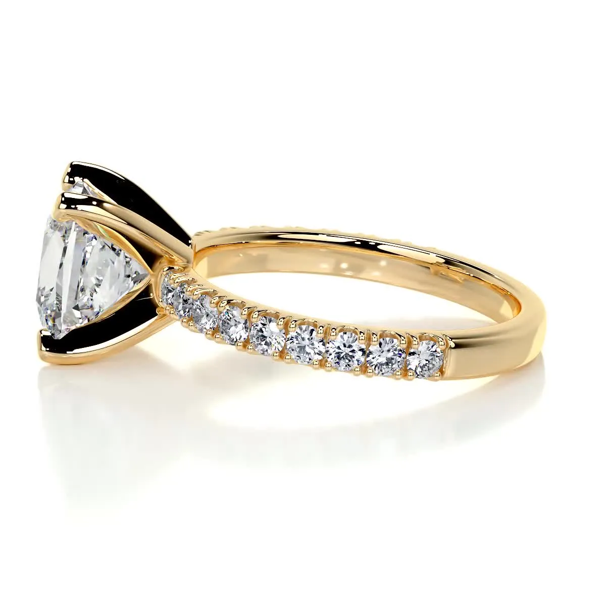 Blair Lab Grown Diamond Ring -18K Yellow Gold