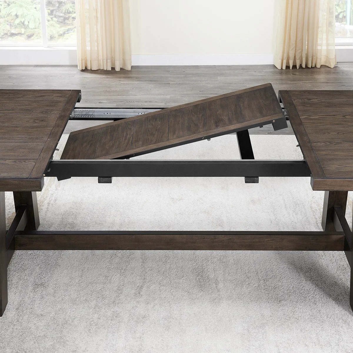 Brinley 112 Extending Dining Table