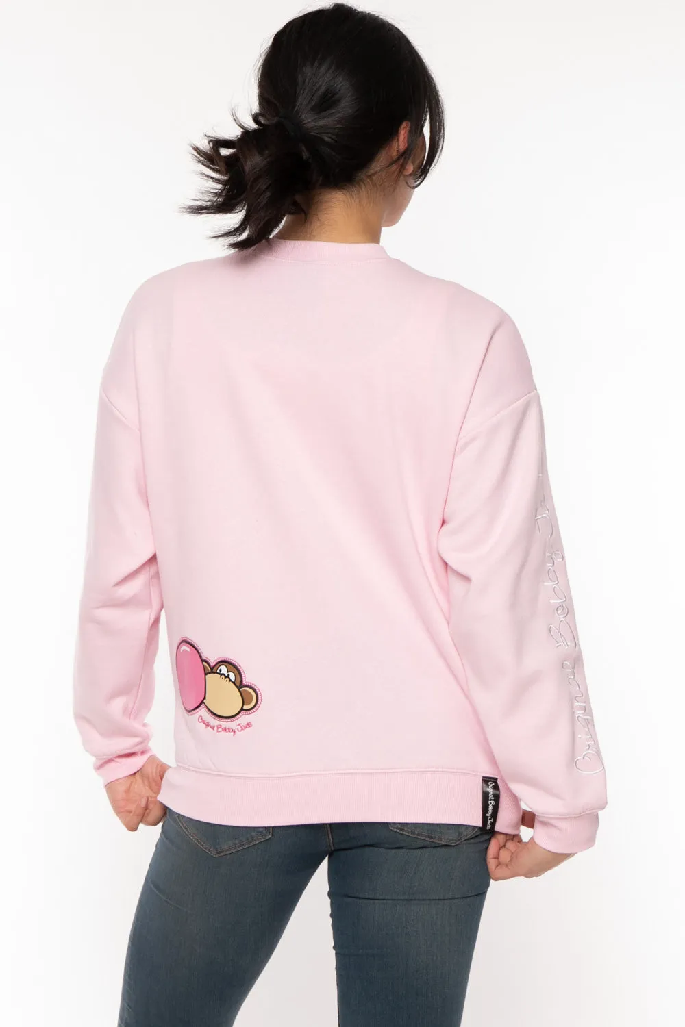 Bubblegum - Bobby Jack Oversized Premium Sweatshirt - Pink