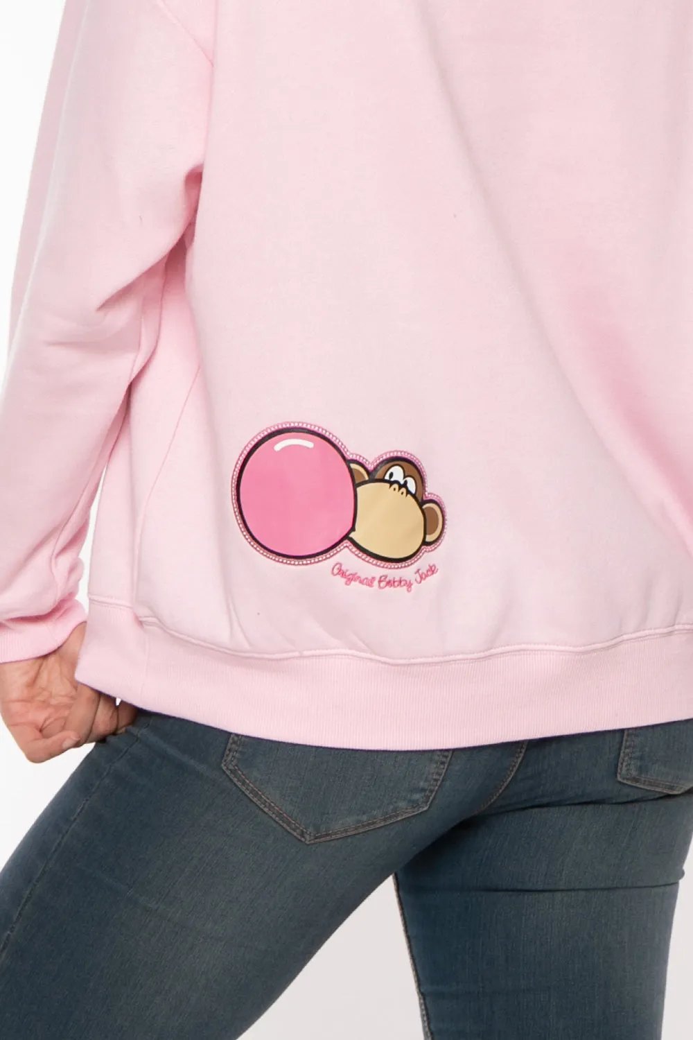 Bubblegum - Bobby Jack Oversized Premium Sweatshirt - Pink