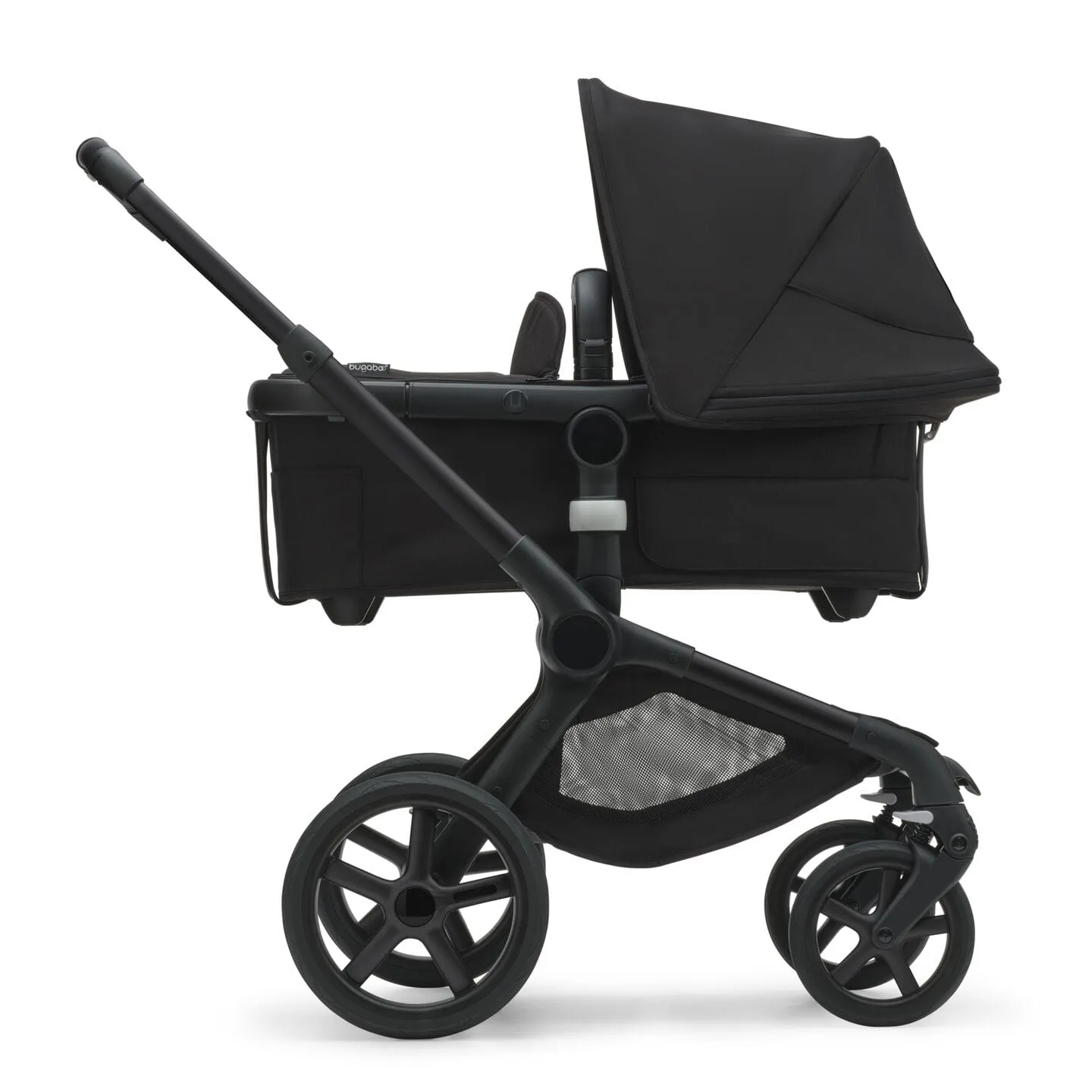 Bugaboo Fox 5, Cloud T Plus and Base Travel System - Black/Midnight Black/Midnight Black