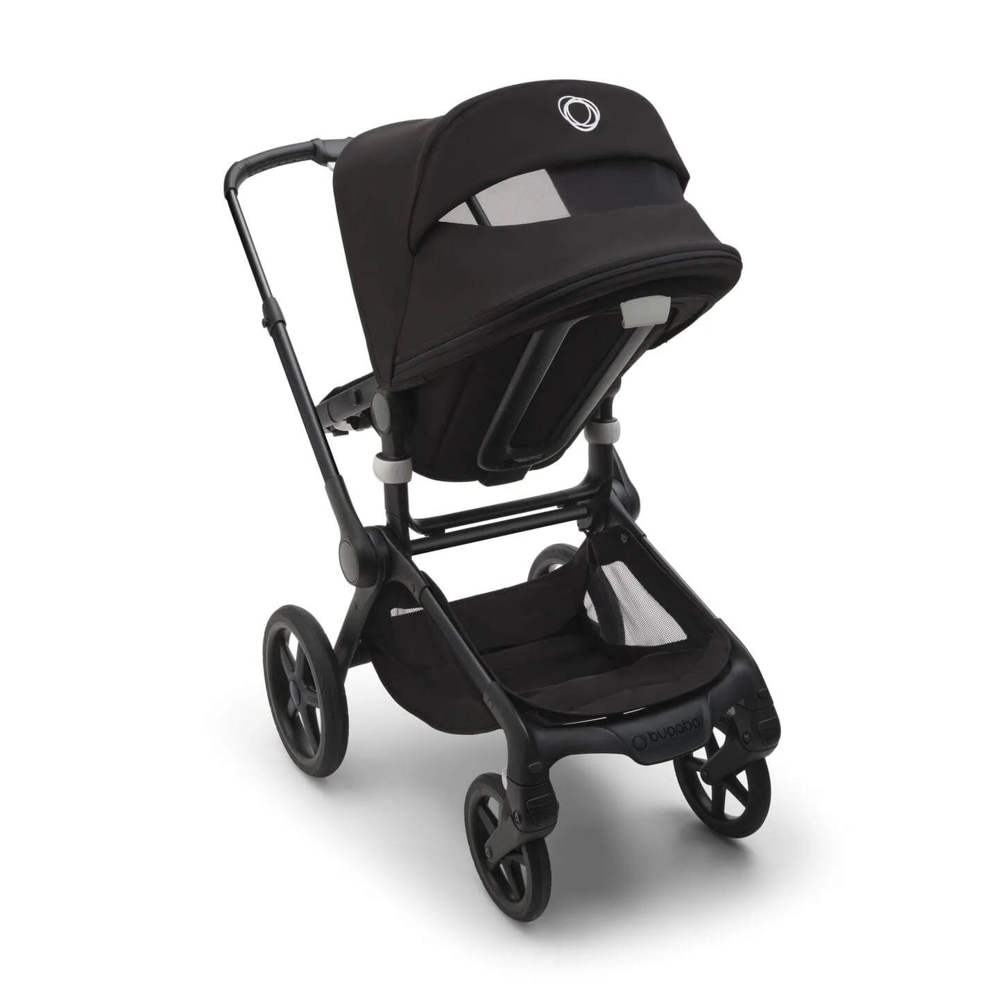 Bugaboo Fox 5, Cloud T Plus and Base Travel System - Black/Midnight Black/Midnight Black