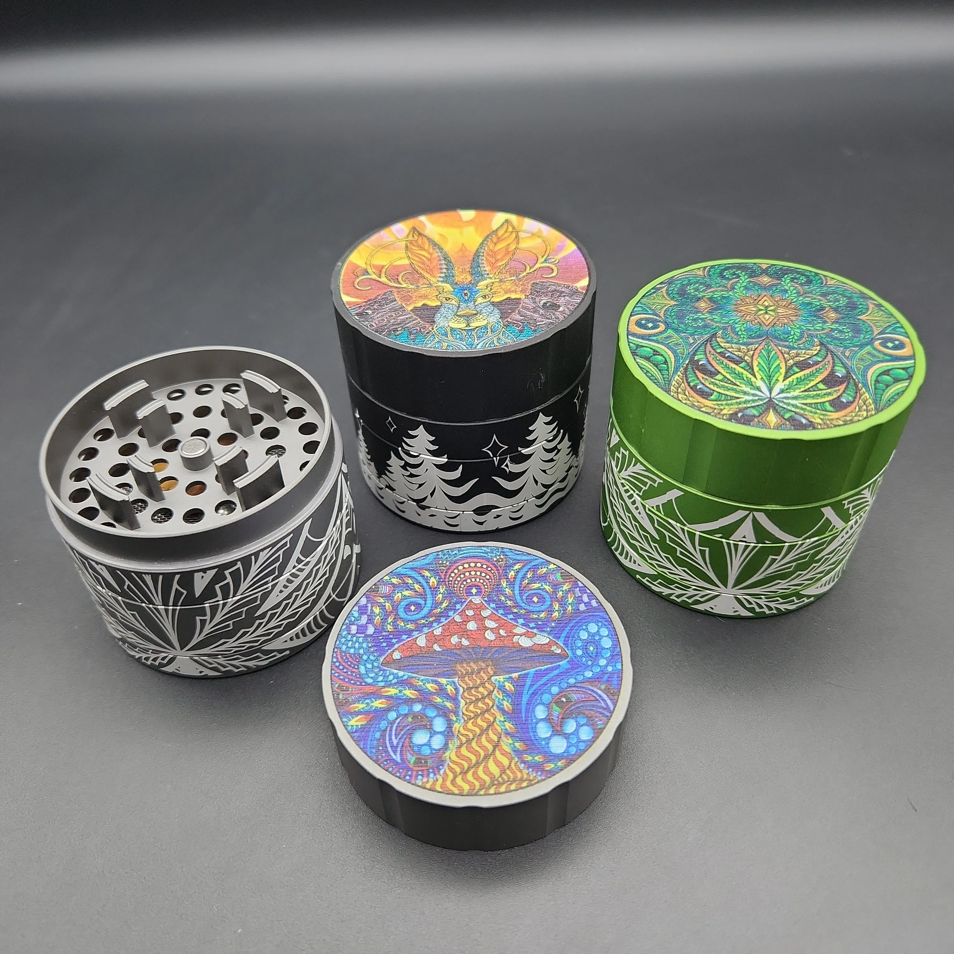 Cali Crusher Phil Lewis Print Grinders | 4pc | 2.35