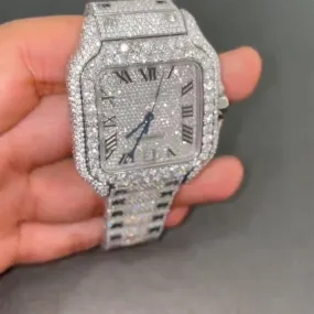 Cartr Moissanite watch | diamond watch | iced out watch | hip hop watch | luxury watch | iced out | automatic watch | watches for men | watch