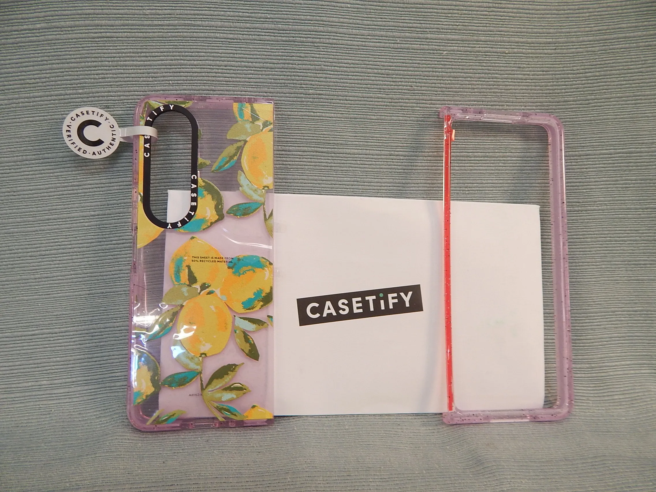 Casetify Lemons Galaxy Z Fold 4 Phone Case - Brand New!