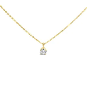 Clara by Martin Binder Diamond Solitaire Necklace (0.44 ct. tw.)