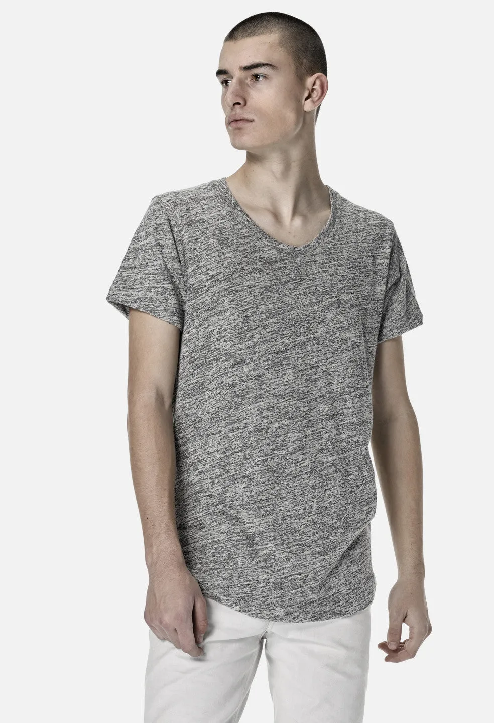 Co-Mix Curve U-Neck / Co-Mix Grey