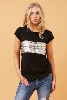 COCO SEQUIN TEE