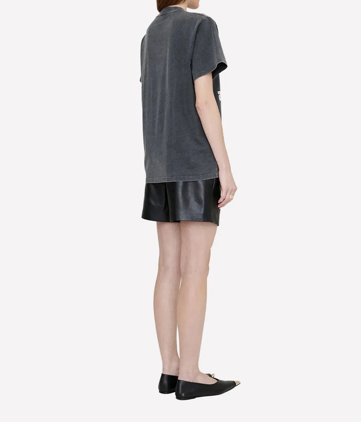 Colby New York Bing Tee in Washed Black