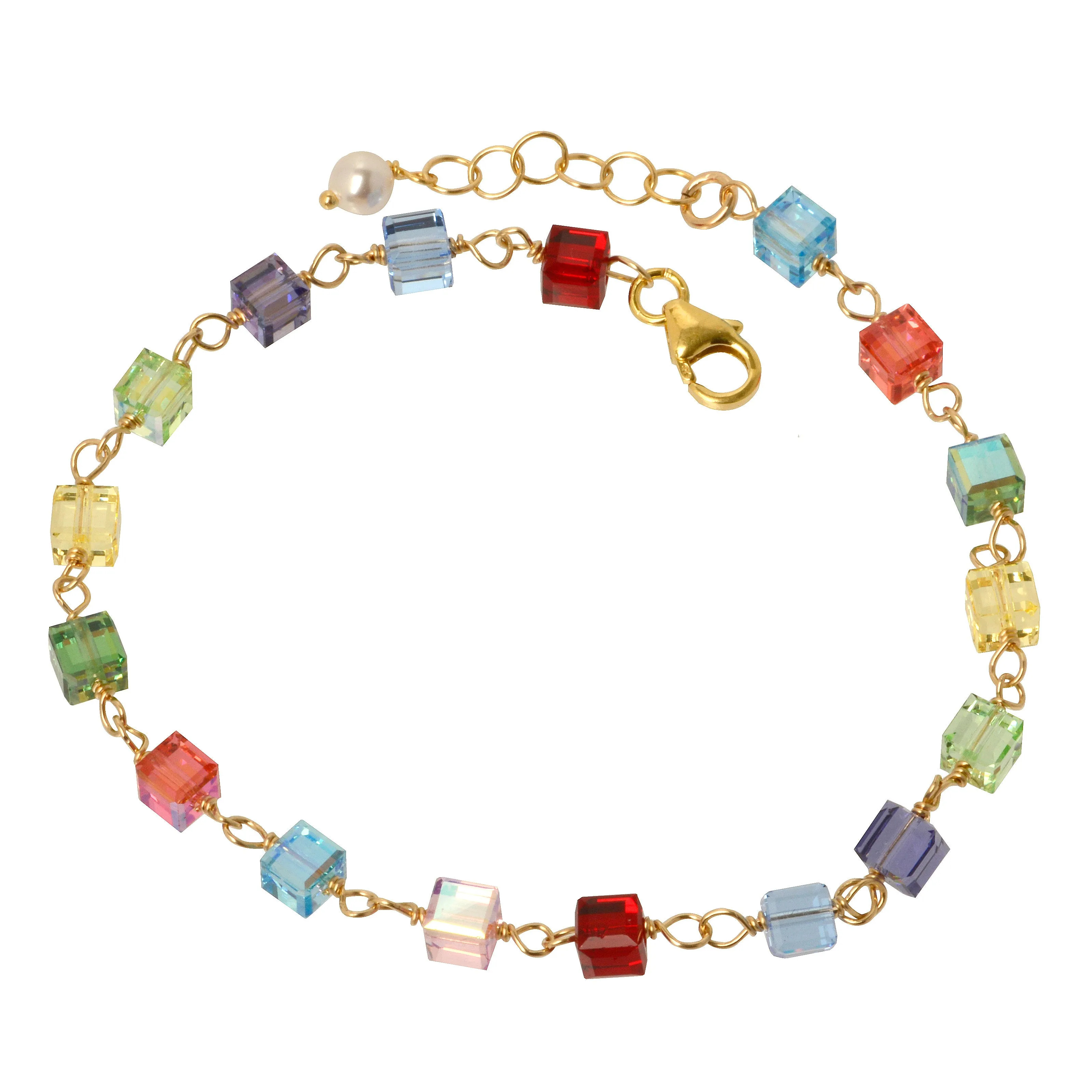 Colors of Life Crystal Bracelet