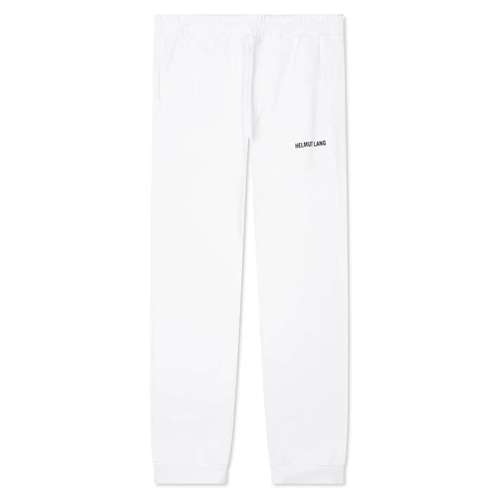 Core Jogger - White