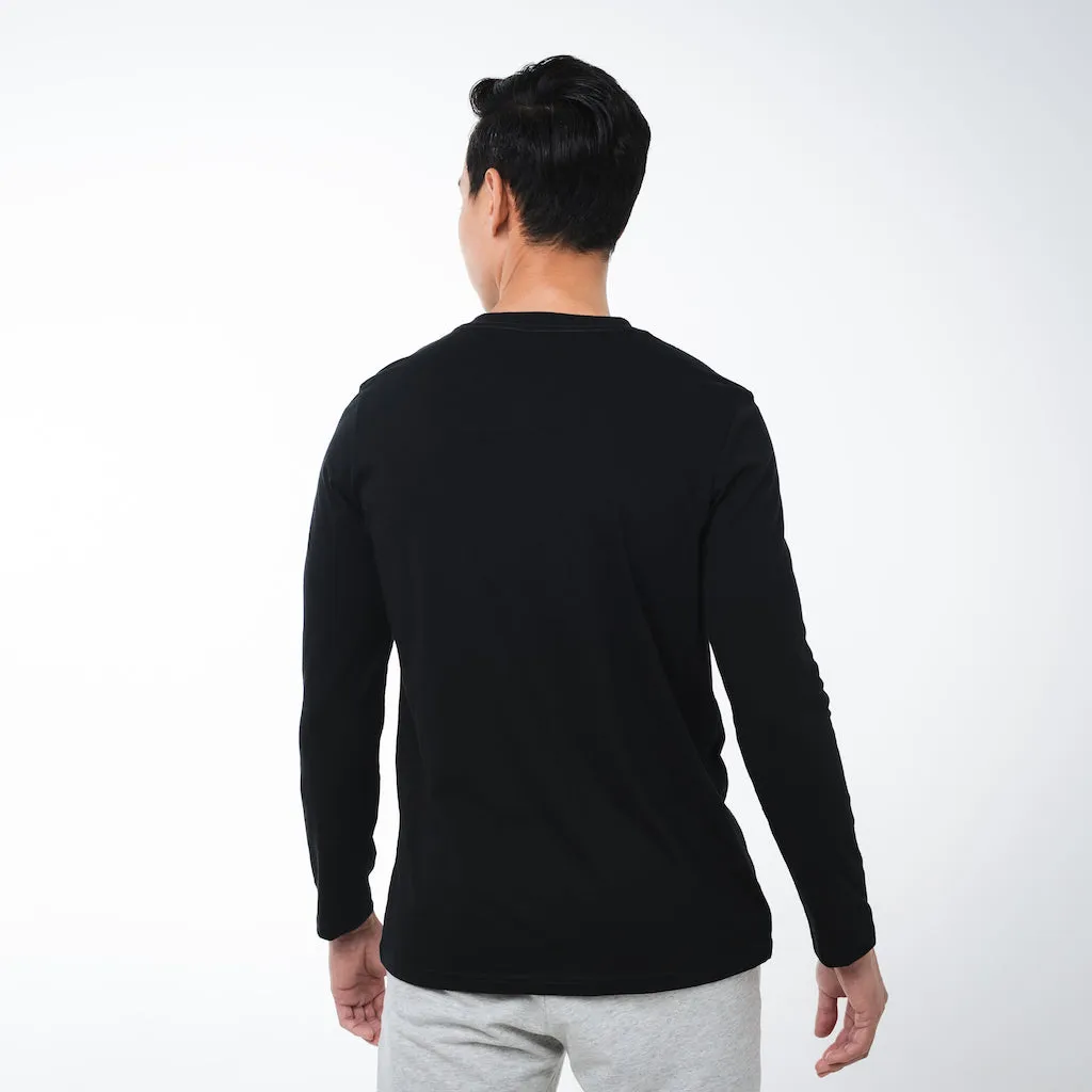 Core Long Sleeve T-Shirt | Black