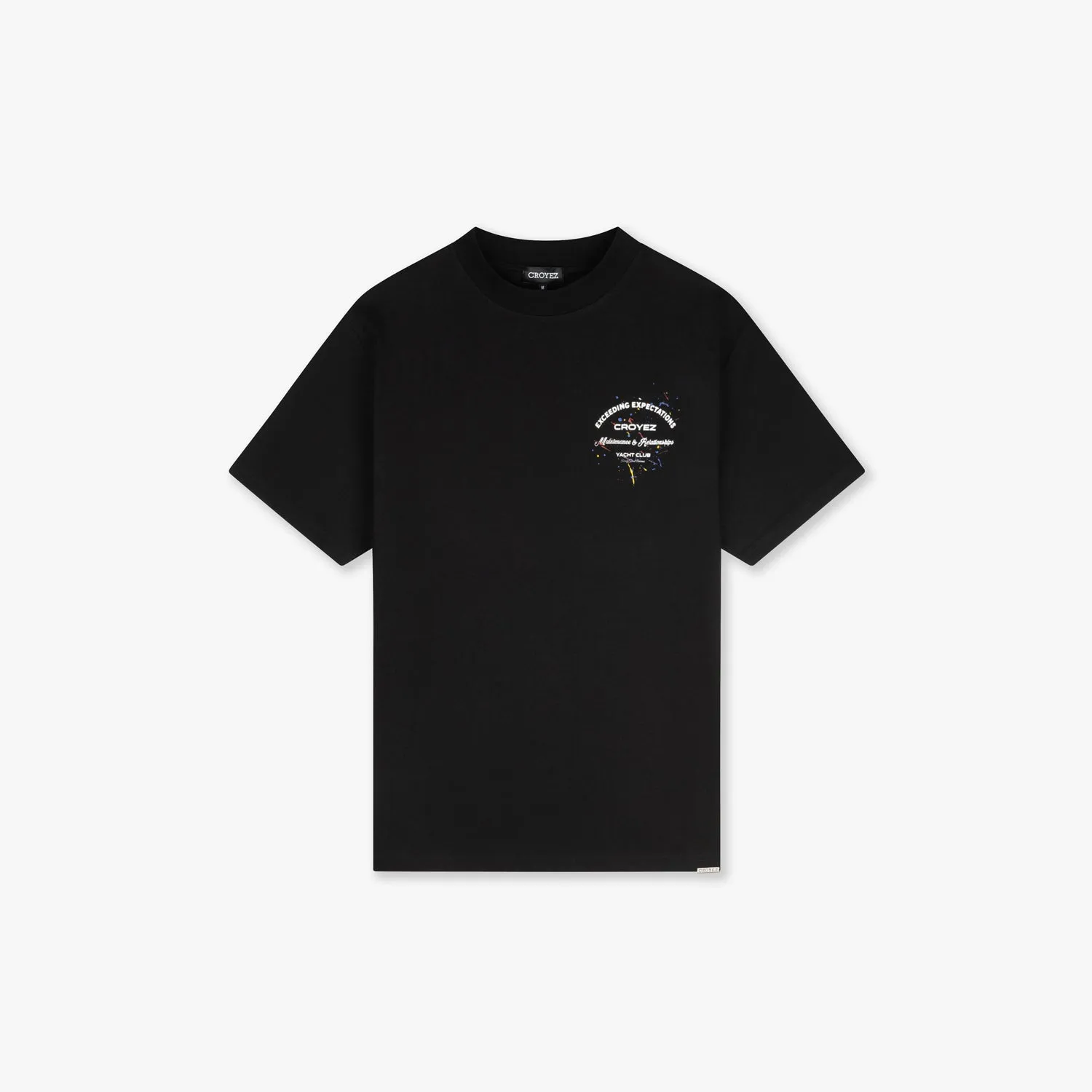 CROYEZ MAINTENANCE T-SHIRT - BLACK/WHITE