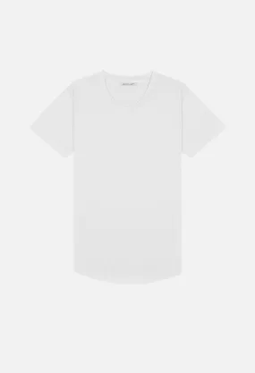 Curve U-Neck / White