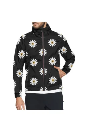 Daisies for Two Unisex Windbreaker