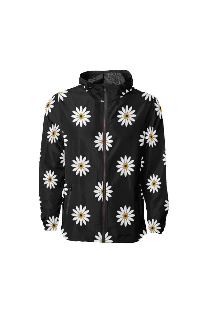 Daisies for Two Unisex Windbreaker