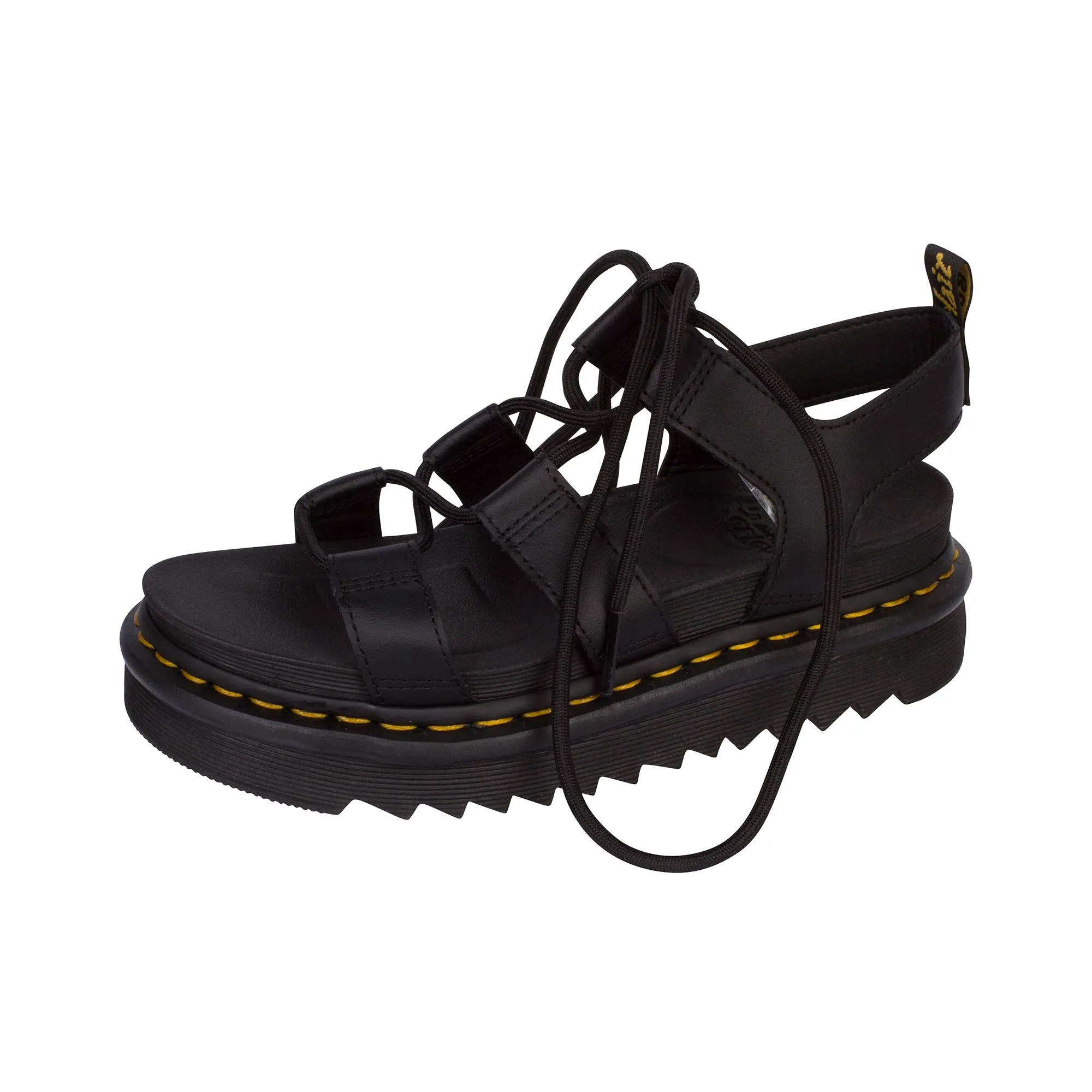 Dr Martens Womens Nartilla Hydro Leather Black