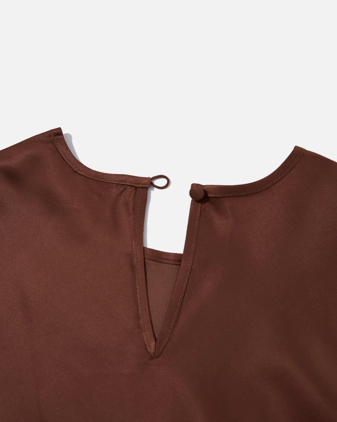 Dydine Dress  - Brown