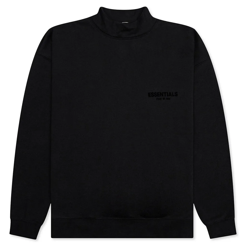 Essentials Core Mockneck - Stretch Limo