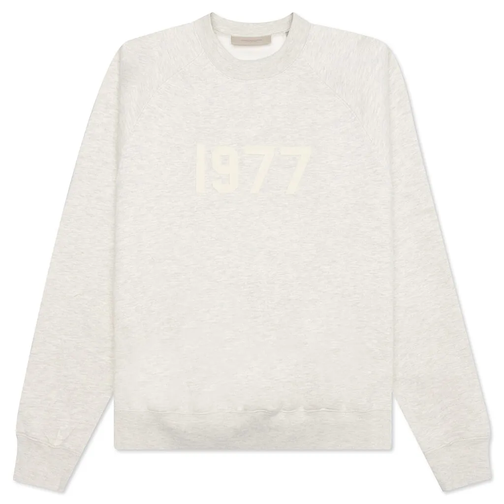 Essentials Crewneck - Light Oatmeal