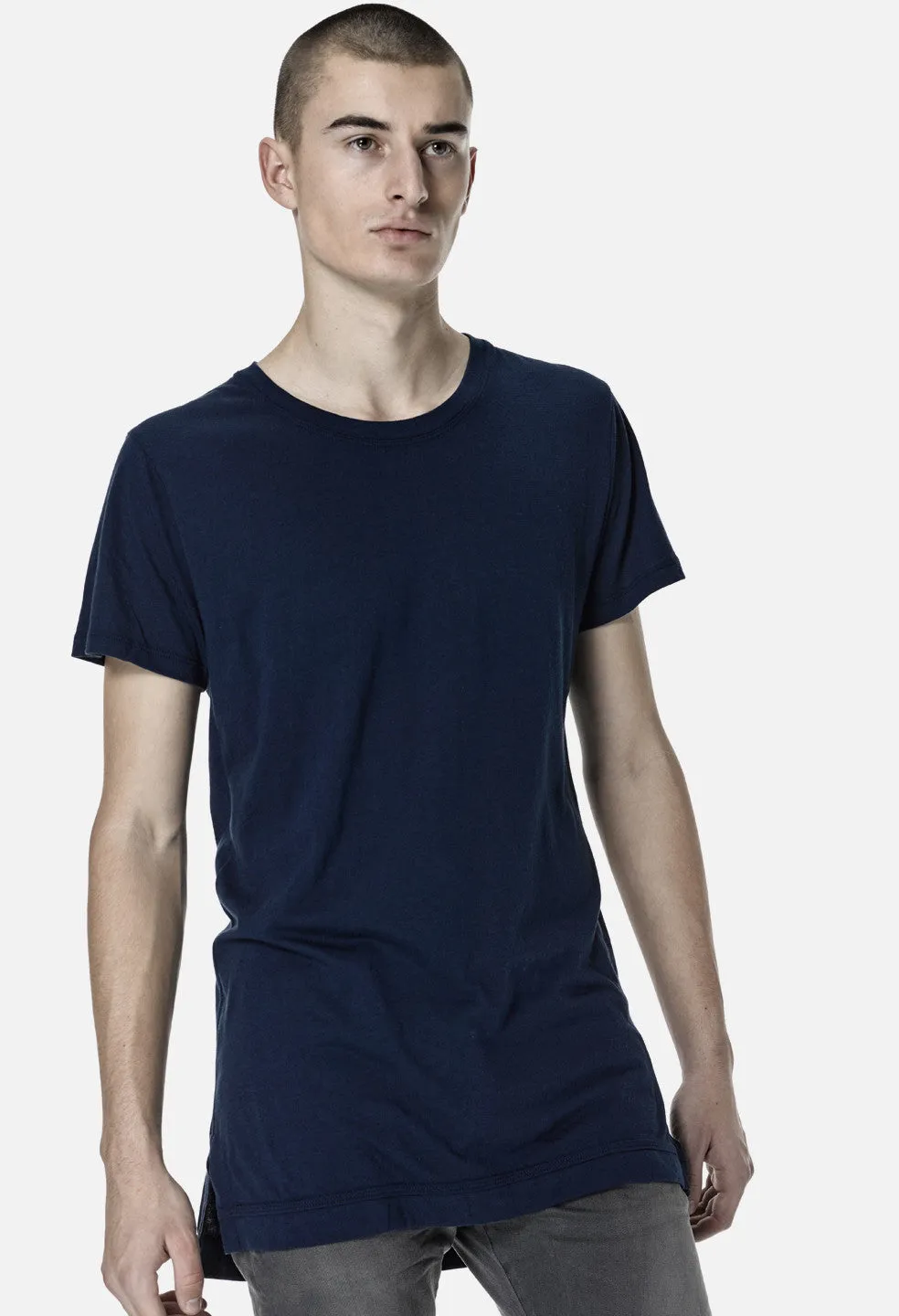 Extended Mercer Tee / Midnight