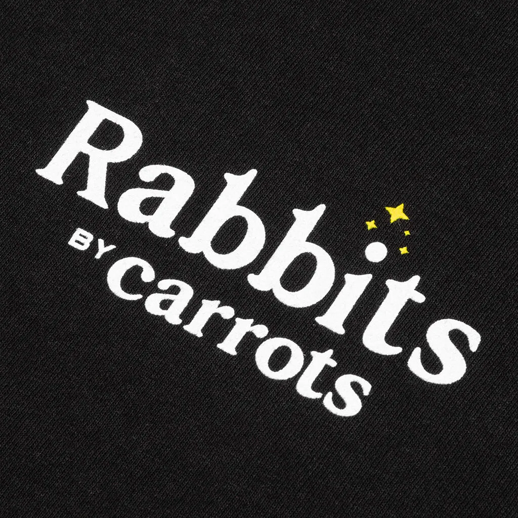 Feature x Carrots x Freddie Gibbs Rabbit Hat Tee - Black