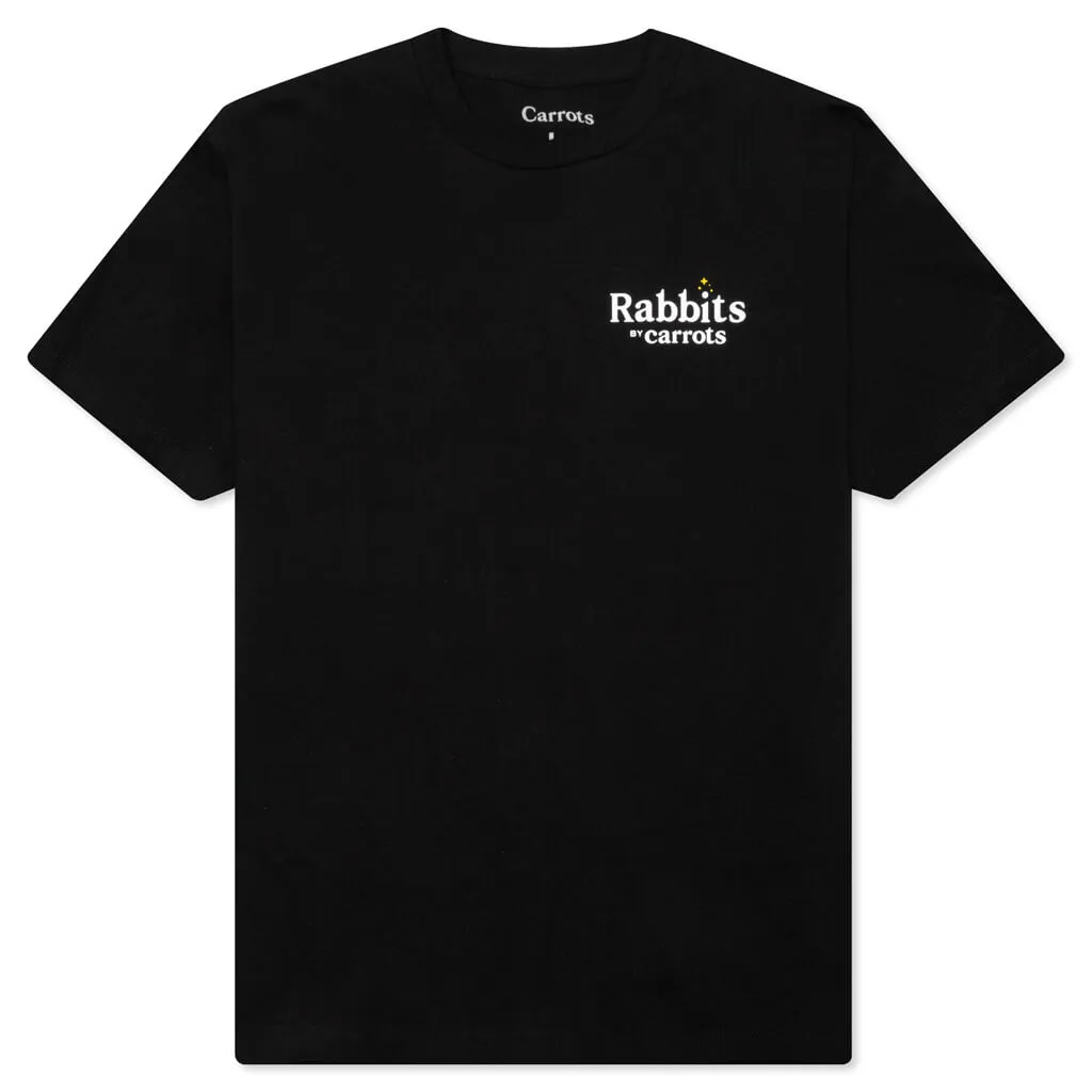 Feature x Carrots x Freddie Gibbs Rabbit Hat Tee - Black